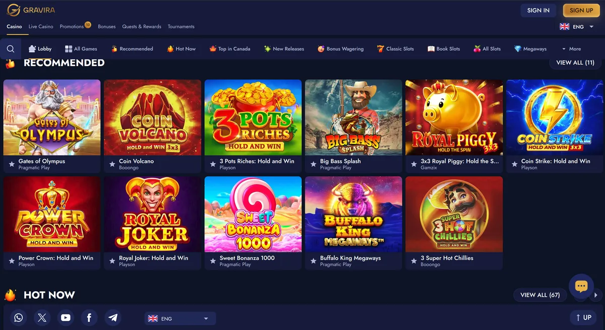 Explore the Gravira Game Library